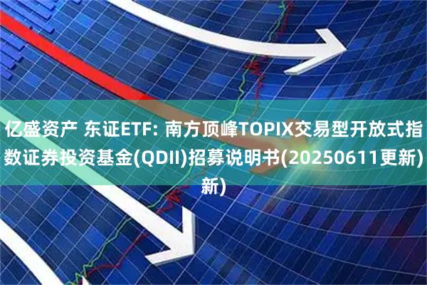 亿盛资产 东证ETF: 南方顶峰TOPIX交易型开放式指数证券投资基金(QDII)招募说明书(20250611更新)